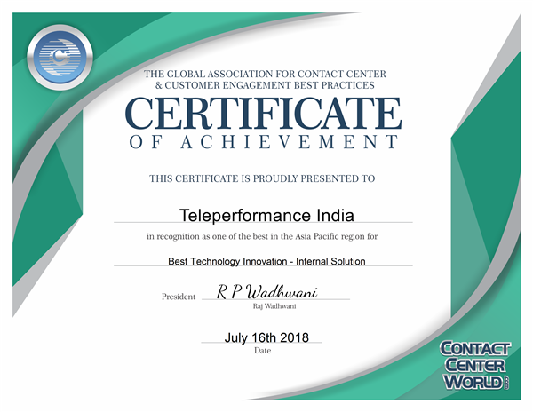 Teleperformance India | ContactCenterWorld.com